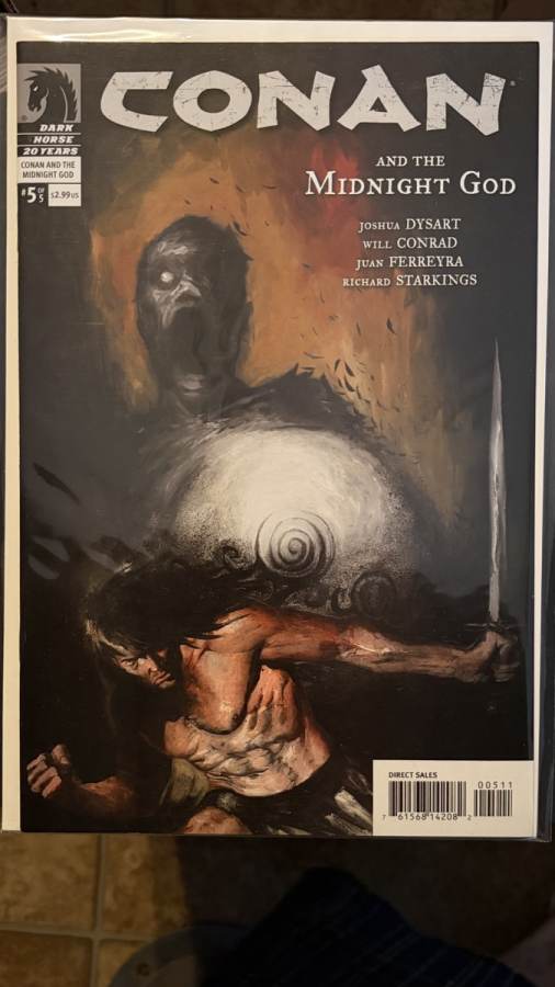 Conan and the Midnight God #5 (2007) Dark Horse NM cover