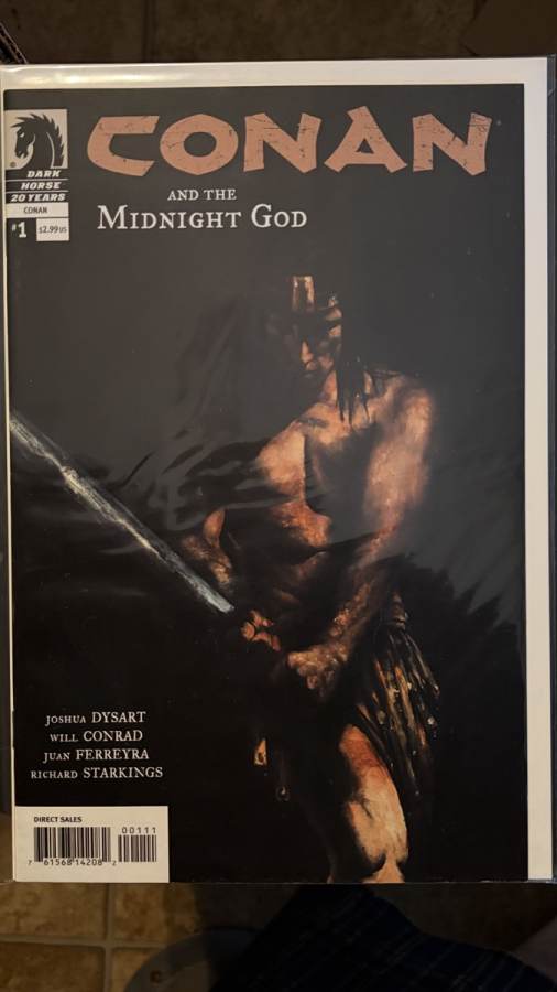 Conan and the Midnight God #1 cover