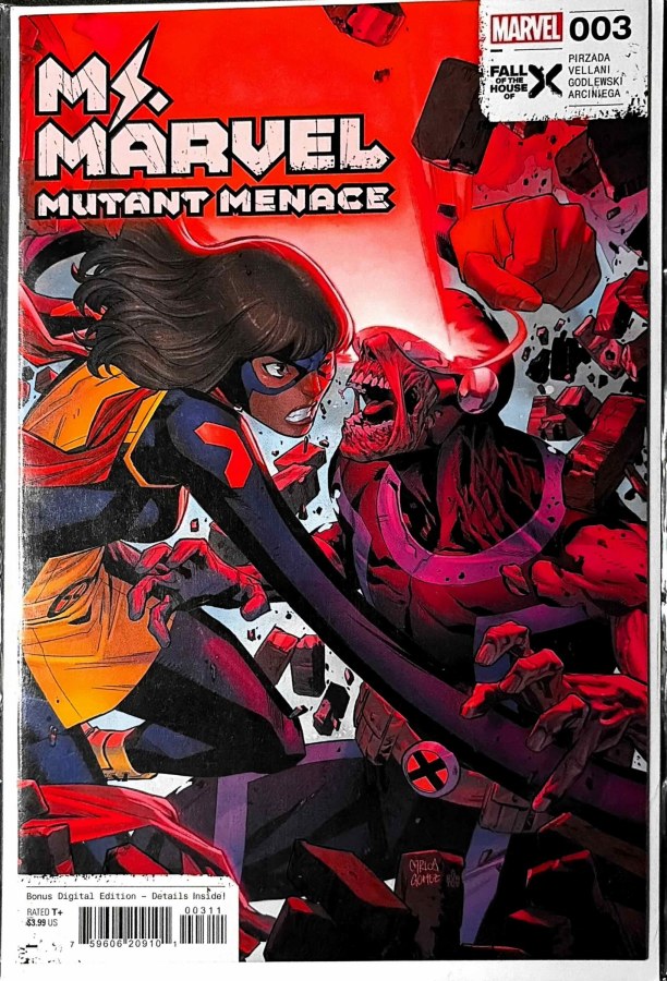 Ms. Marvel: Mutant Menace #3 (2024) cover