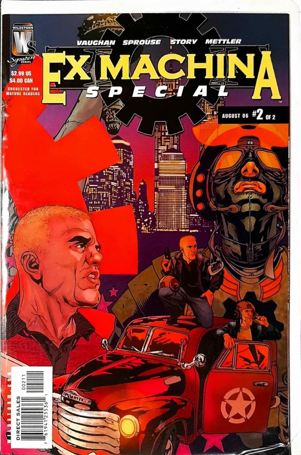 Ex Machina Special #2 (2006) Wildstorm cover