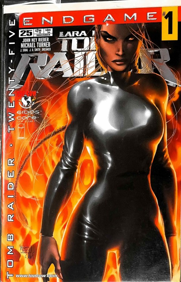 Tomb Raider: The Series #25 (2002) Top Cow cover