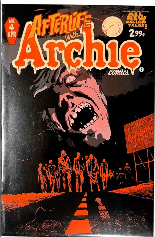 Afterlife with Archie #4 (2014) cover