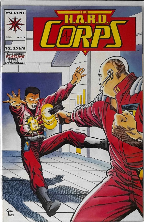 The H.A.R.D. Corps #3 (1993) Valiant cover