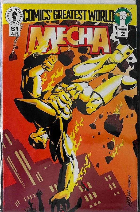 Comics' Greatest World: Mecha #2 (1993) Dark Horse cover