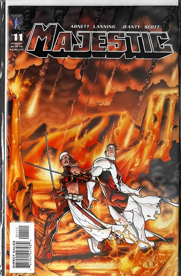 Majestic #11 (2005) WildStorm cover