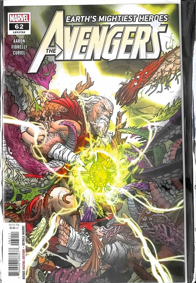 The Avengers #62 (2022) Marvel cover