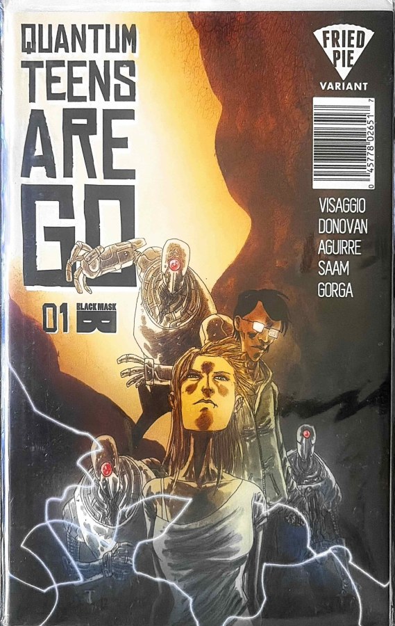 Quantum Teens Are Go #1 (2017) Black Mask cover