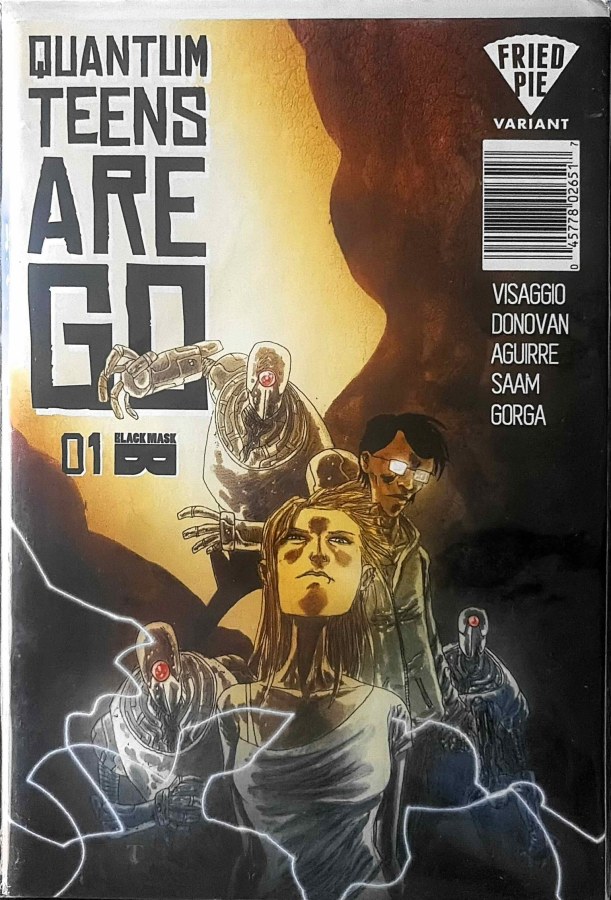 Quantum Teens Are Go #1 (2017) Black Mask cover