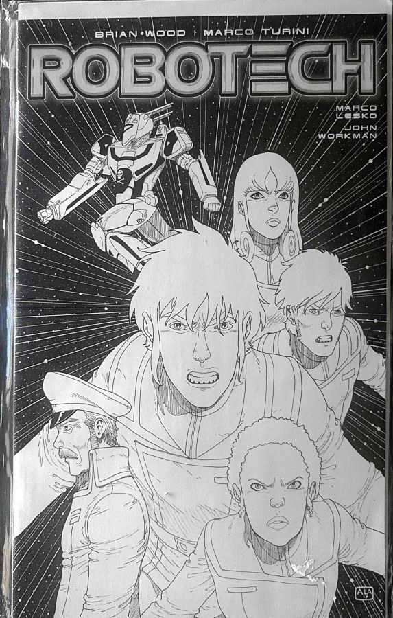 Robotech #1 (2017) Titan Comics cover