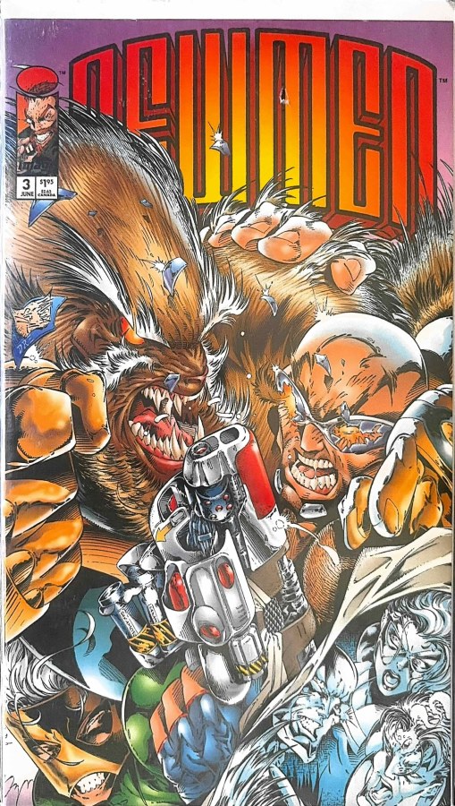 Cyberforce #3 (1993) Image cover