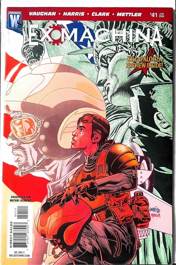 Ex Machina #41 (2009) Wildstorm cover