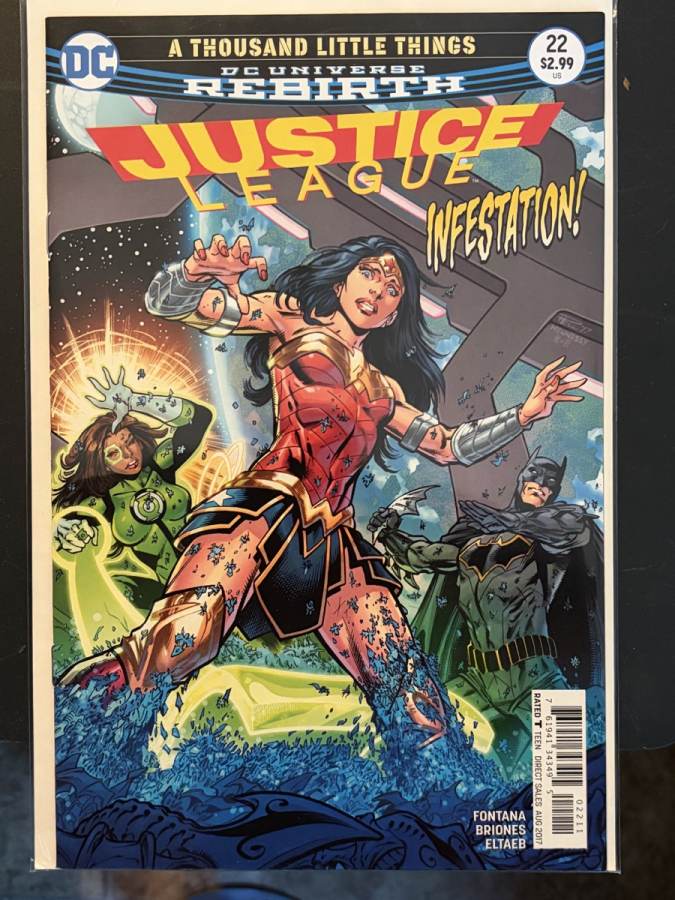 Justice League #22 cover