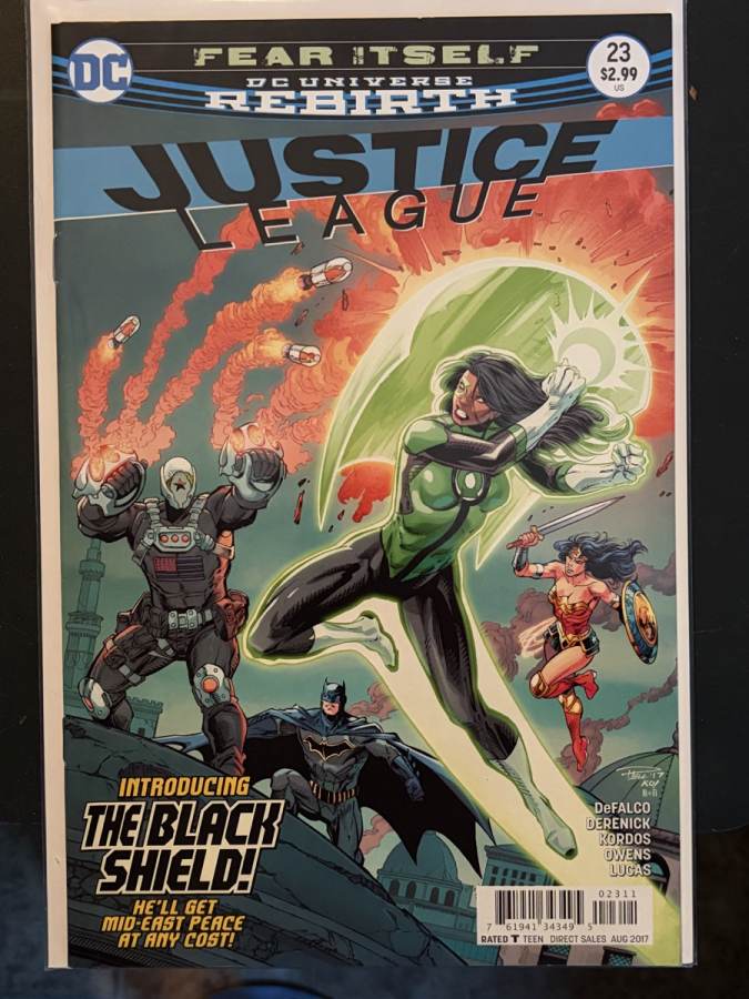 Justice League #23 cover