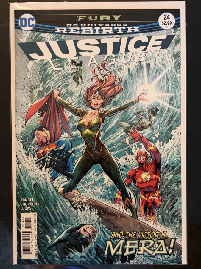 Justice League #24 cover