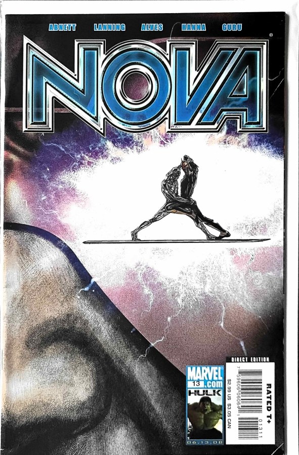 Nova #13 (2008) Marvel cover