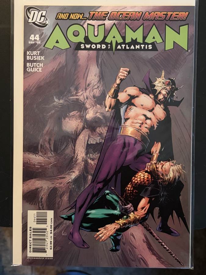 Aquaman: Sword of Atlantis #44 cover