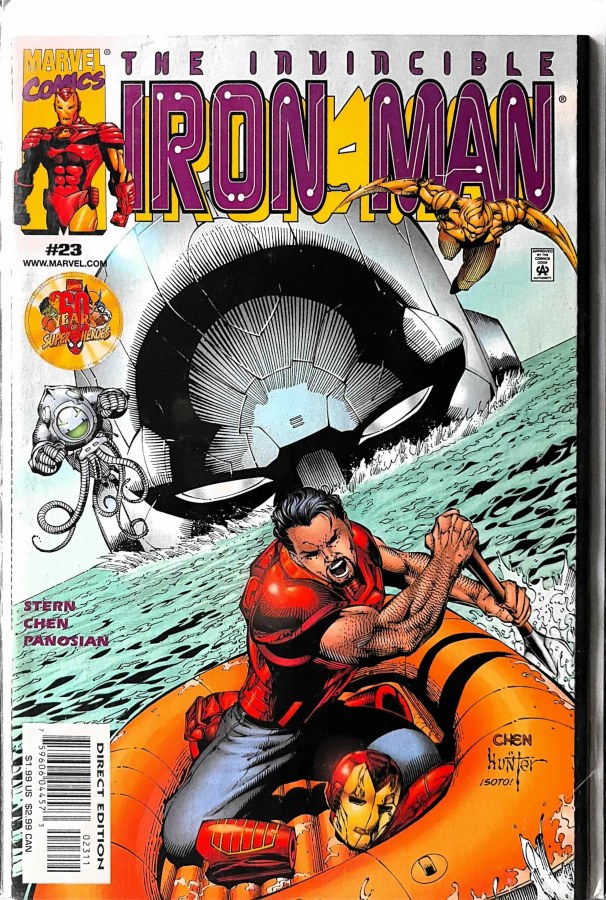 The Invincible Iron Man #23 (1999) Marvel cover