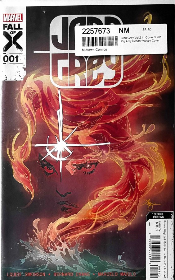 Jean Grey #1 (2023) Marvel cover