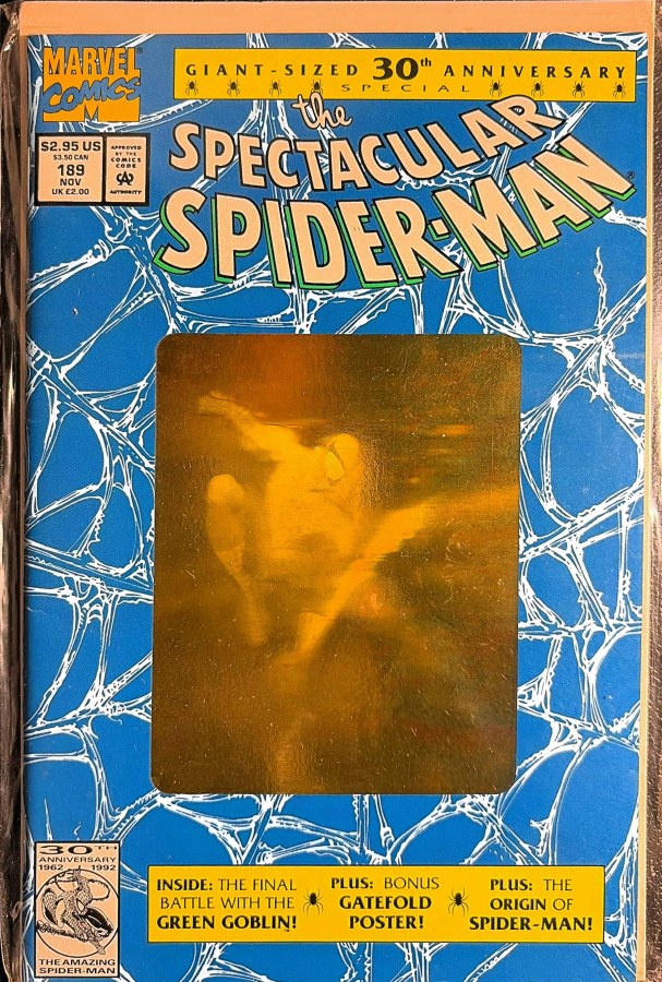 The Spectacular Spider-Man #189 (1992) Marvel cover