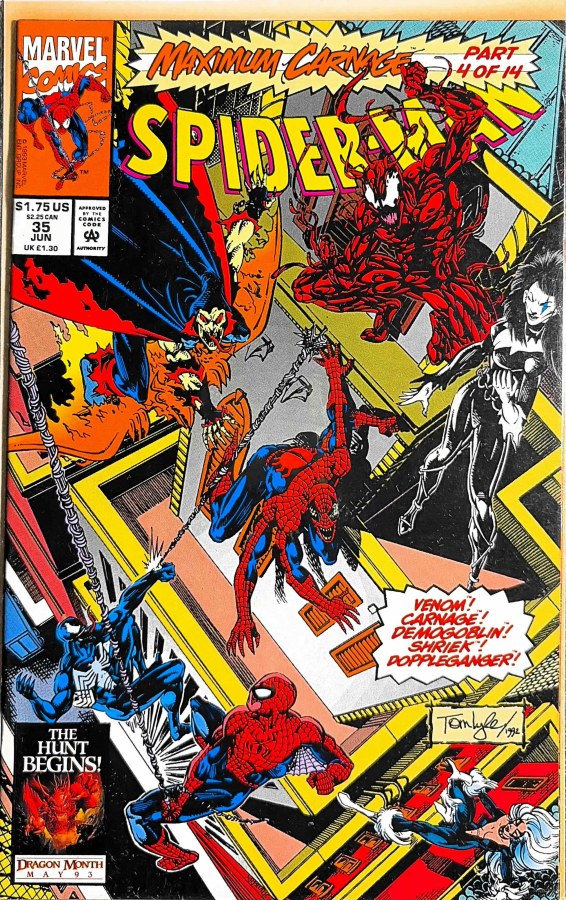 Spider-Man #35 (1993) Marvel cover