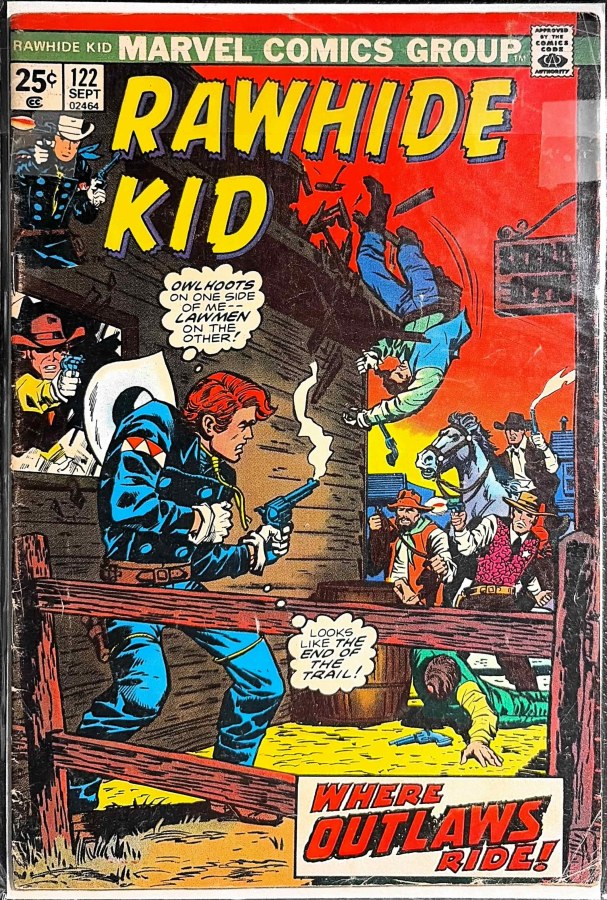 Rawhide Kid #122 (1974) Marvel cover