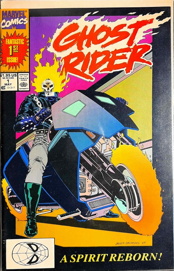 Ghost Rider #1 (1990) Marvel cover