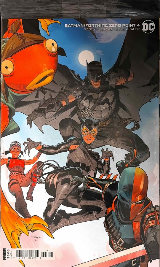 Batman/Fortnite: Zero Point #4 (2021) DC cover