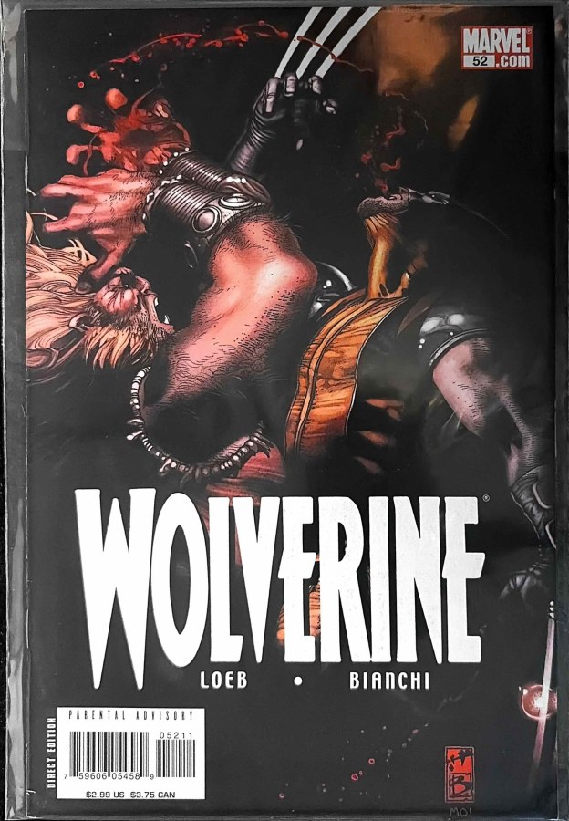 Wolverine #52 (2007) Marvel cover