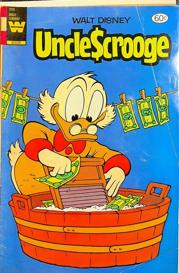 Uncle Scrooge #200 (1983) Whitman cover