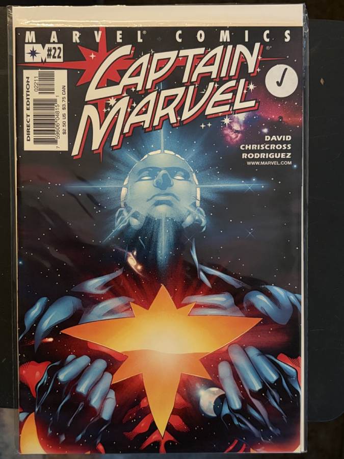Captain Marvel #22 cover