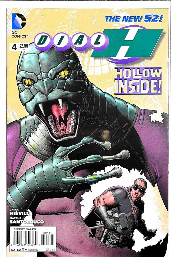 Dial H #4 (2012) DC cover