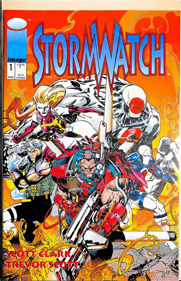 Stormwatch #1 (1993) Image cover