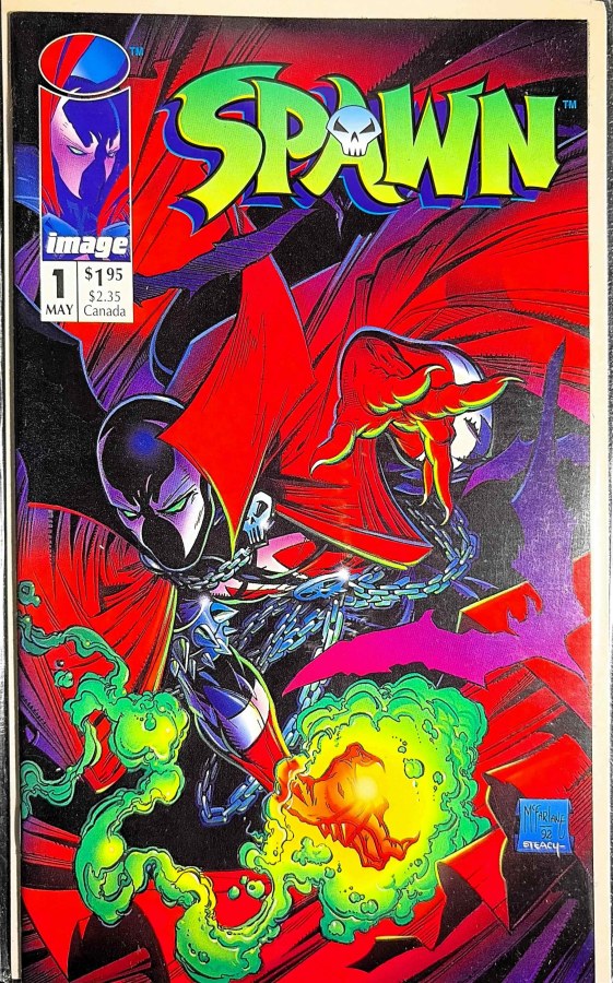 Spawn #1 (1992) Image cover