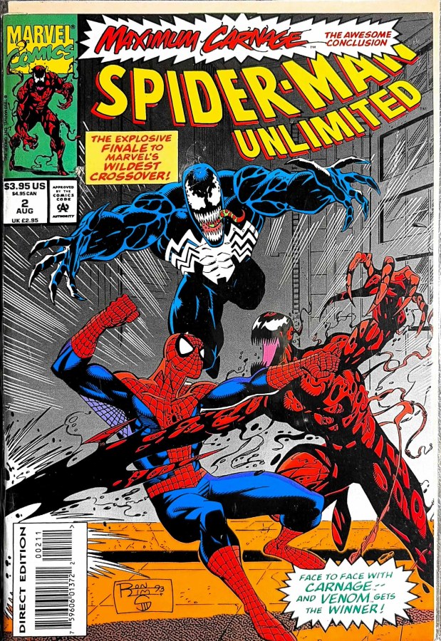 Spider-Man Unlimited #2 (1993) Marvel cover