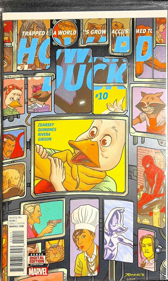 Howard the Duck #10 (2016) Marvel cover