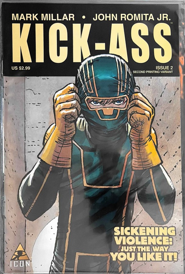 Kick-Ass #2 (2008) Icon cover