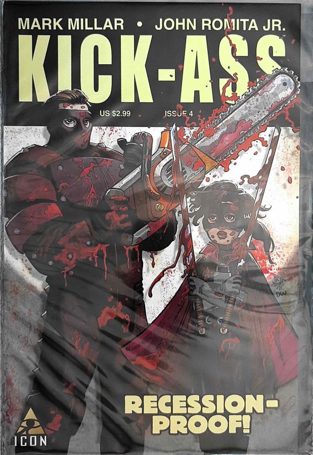 KICK-ASS #4 (2008) Icon cover