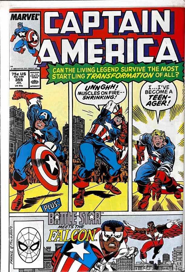 Captain America #355