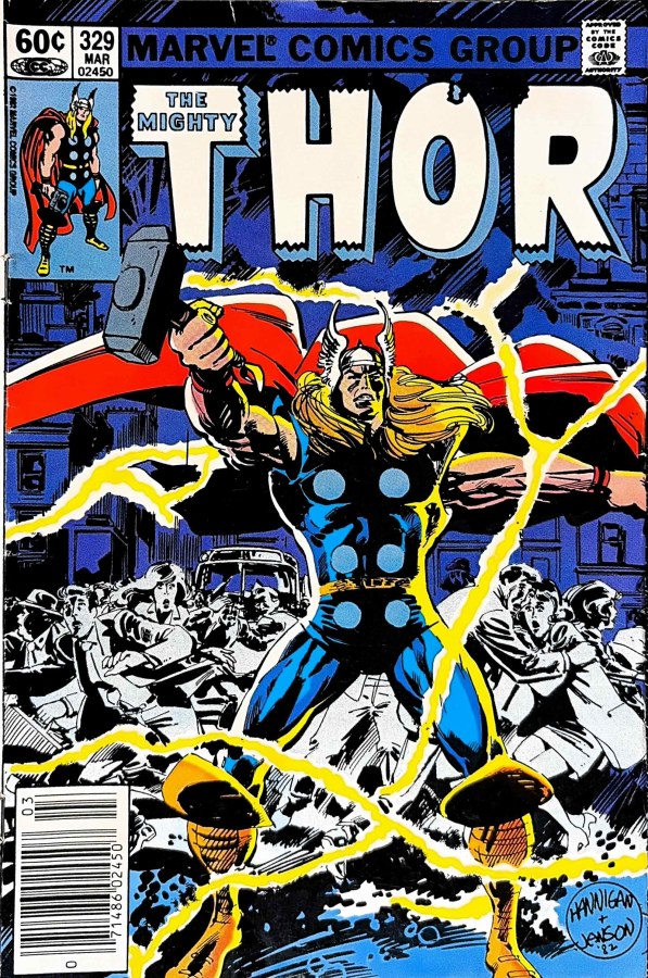 The Mighty Thor #329 (1983) Marvel cover