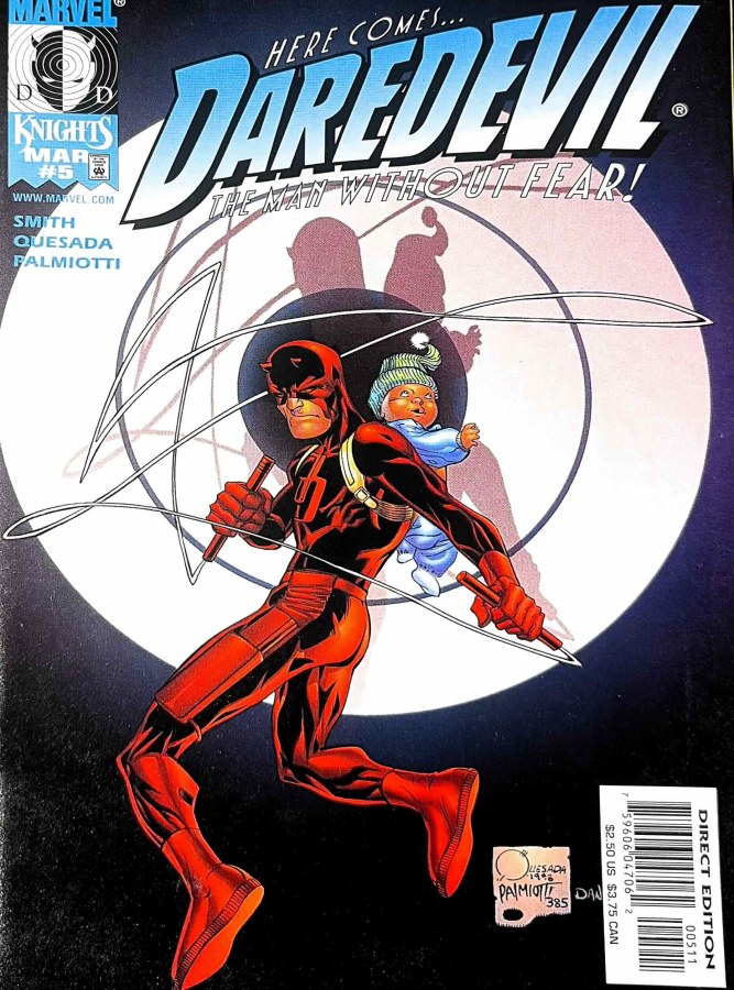 Daredevil #5 (1999) Marvel cover