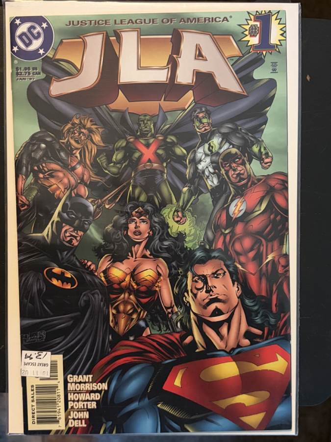 JLA #1 cover