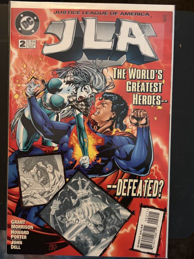 JLA #2 cover