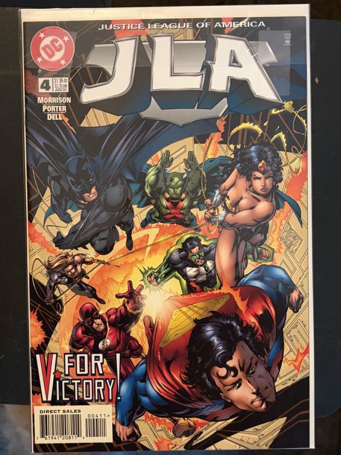 JLA #4 cover