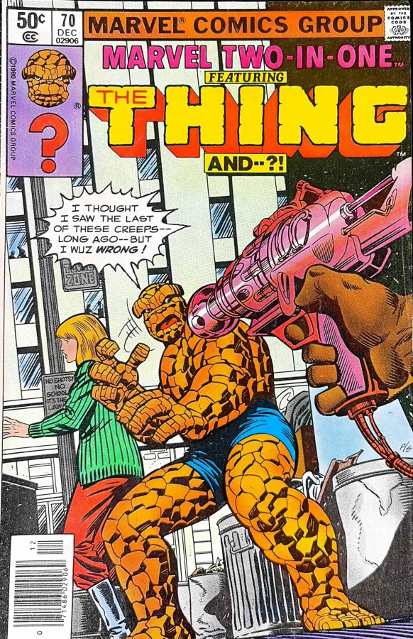 Marvel Two-in-One #70 (1980) cover