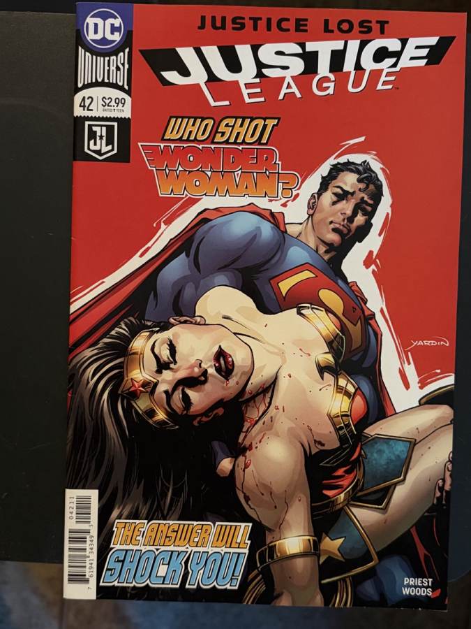 Justice League #42 cover