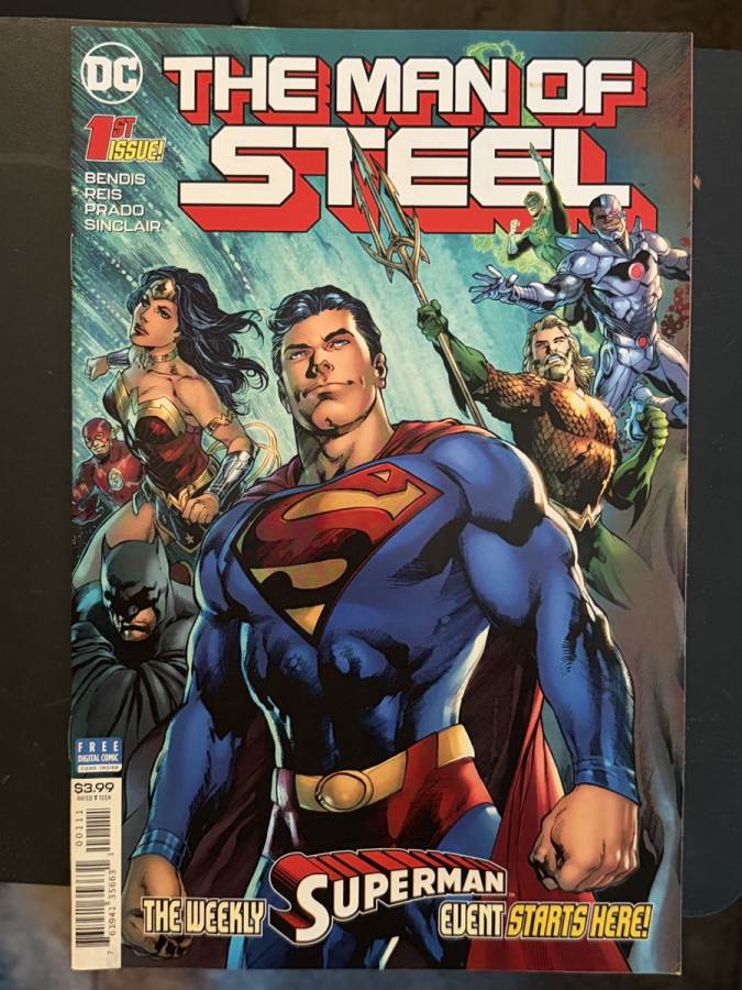The Man of Steel #1 cover