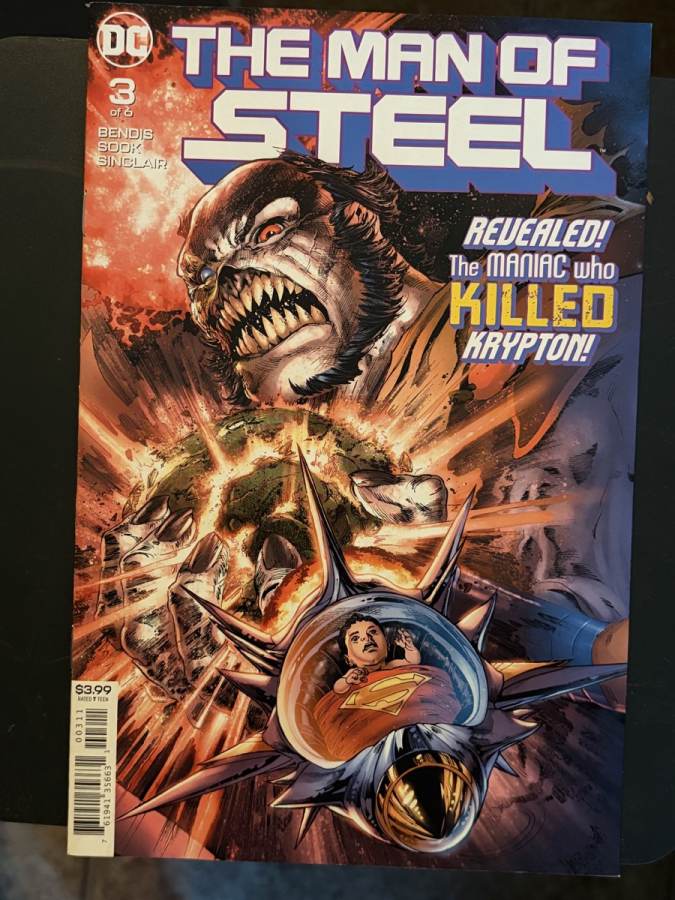 The Man of Steel #3 (of 6) cover