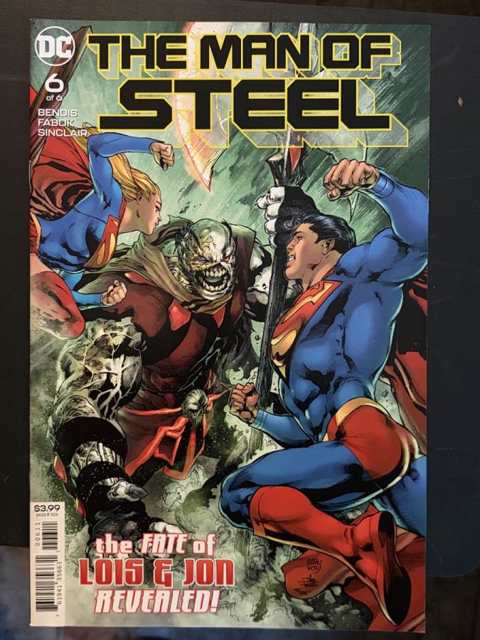 The Man of Steel #6 (of 6) cover