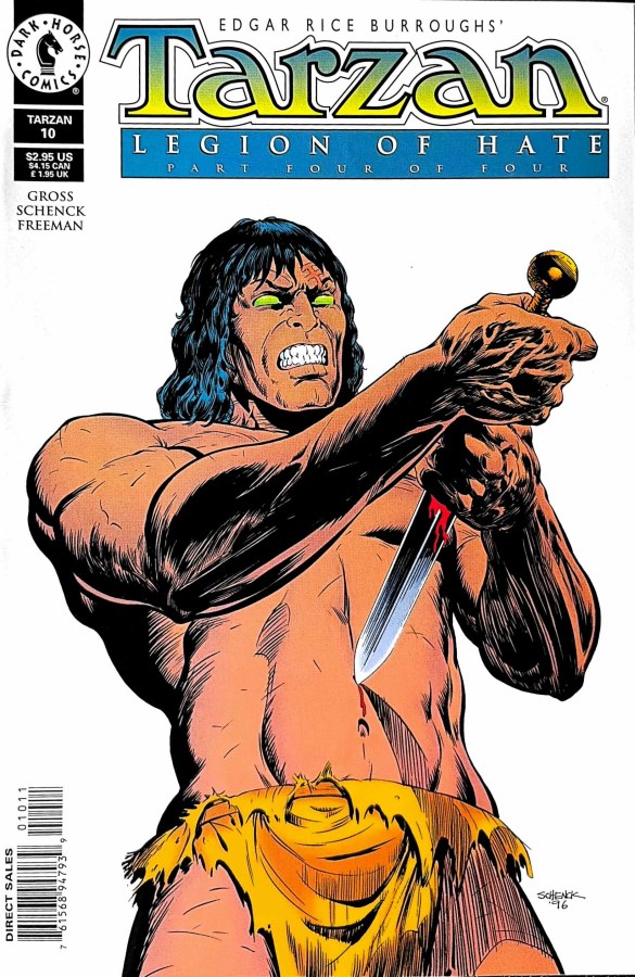 Tarzan #10 (1997) cover