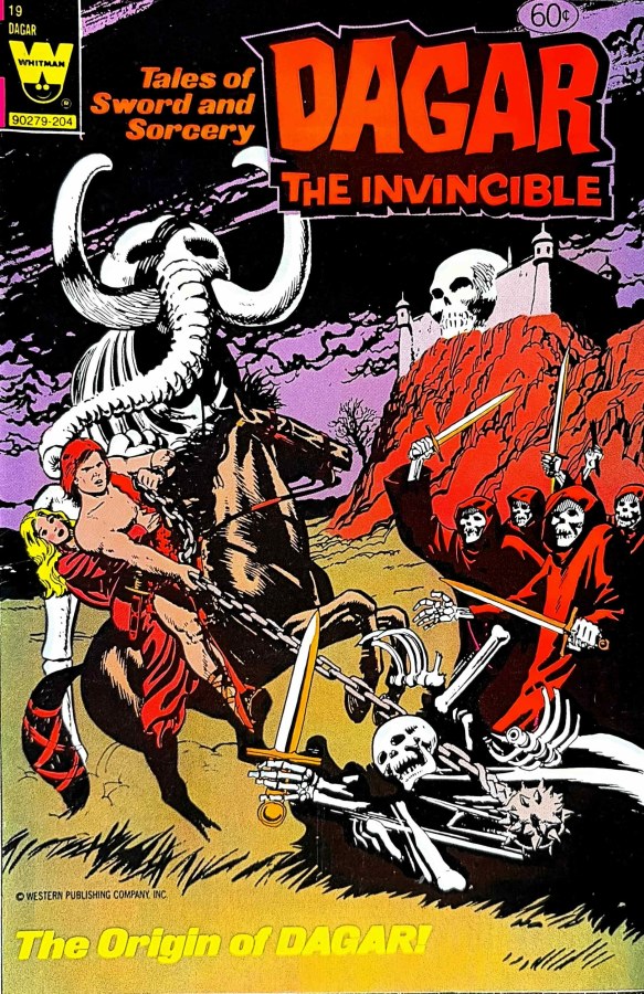 Tales of Sword and Sorcery Dagar the Invincible #19 (1982) Whitman cover
